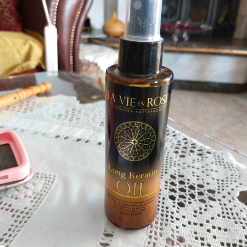 La Vie en Rose Long Keratin Oil καινούργιο λάδι κατά της τριχόπτωσης 150ml
