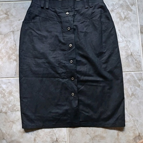 Dionusos summer skirt new, cotton, black, size L
