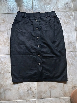 Dionusos summer skirt new, cotton, black, size L