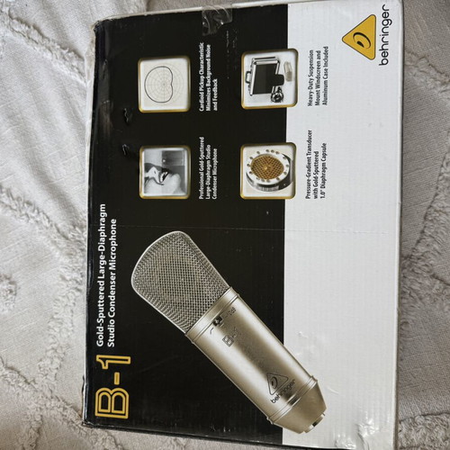 Behringer B-1 microphone, new