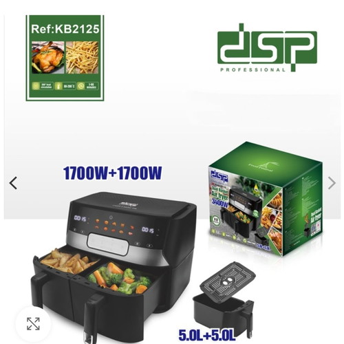 Φριτέζα αέρος DSP 2 θέσεων 10L καινούργια