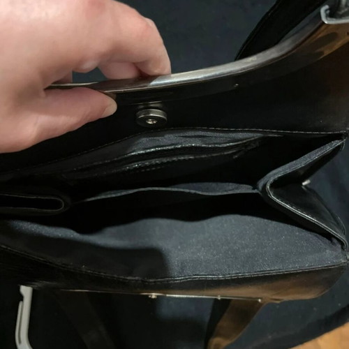 Nitro shoulder bag used, black, vintage
