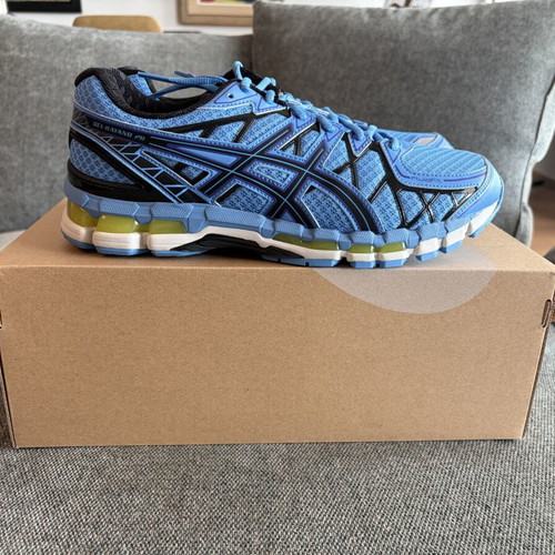 Asics Gel Kayano 20 Blue Neptune Black Size 44.5 New Sneakers