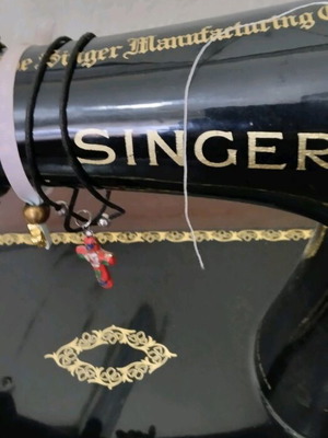 Singer 15 K antique sewing machine used