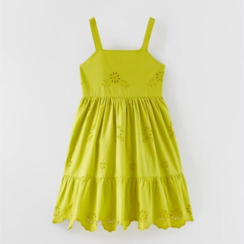yellow embroidered dress zara Yellow Embroidered Midi Dress – FARM Rio