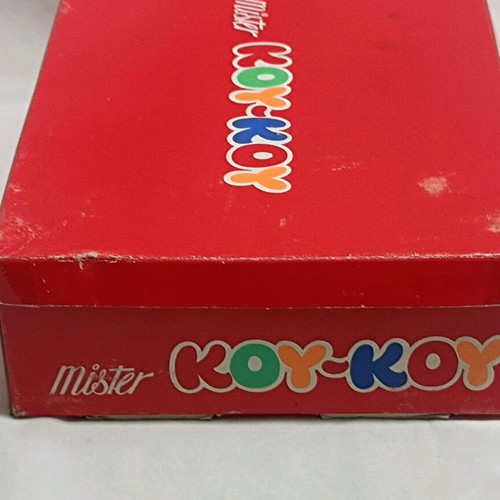 Mister ΚΟΥΚΟΥ keychain set used with original box and 3 keychains