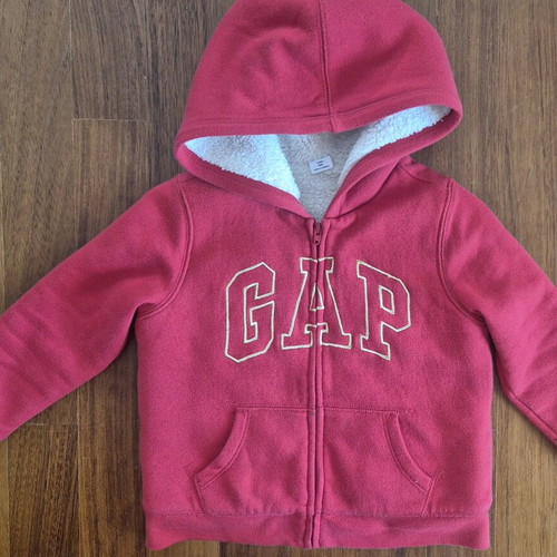 Gap baby sweatshirt/jacket used, red, 104 cm, 4 years old