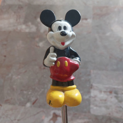 Vintage Disneyland Children's Umbrella with Mickey Mouse Handle like new