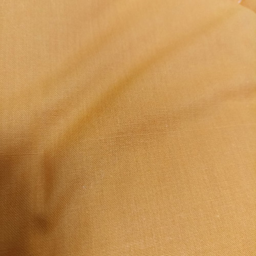 Double quilt new, reversible cotton fabric orange and yellow