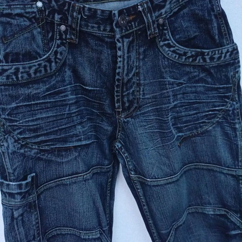 Дънки Fishbone vintage като ново, размер XL, синьо