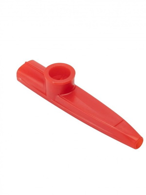 Kazoo whistle, red Angel