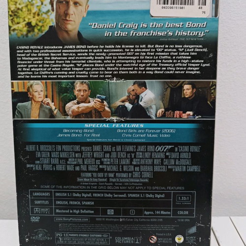 Casino Royale 7 DVD new
