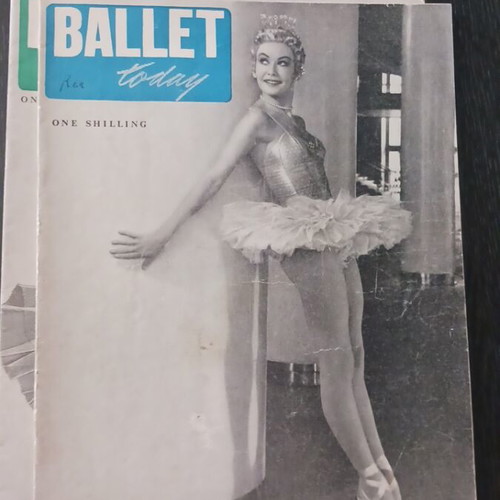 Ballet Today magazines used, lot of 6, 1954-1955