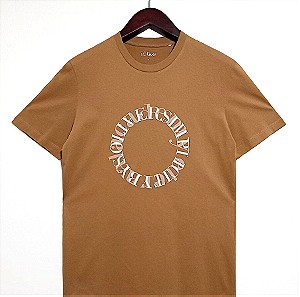 S.OLIVER Ανδρική T-Shirt Μπλούζα Μπεζ Large