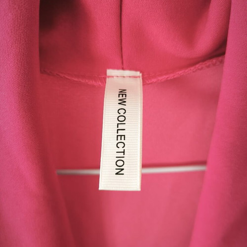 Long fuchsia vest new, one size