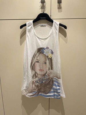 Mayoral girls' top size 16 like new, cotton, colorful
