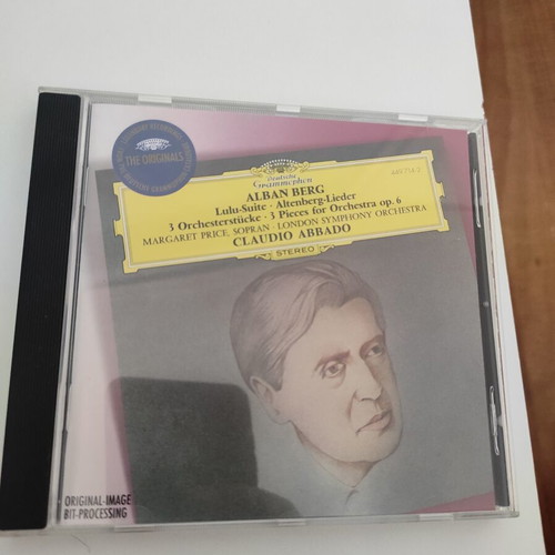 Alban Berg Lulu Suite Altenberg-Lieder CD like new, classical