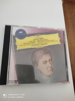Alban Berg Lulu Suite Altenberg-Lieder CD like new, classical