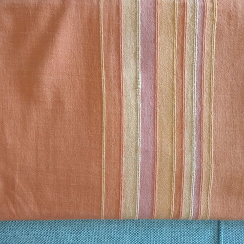 Orange throw blanket like new 140x200 cm