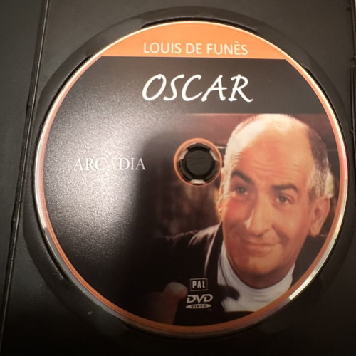 Oscar DVD like new, comedy and crime with subtitles