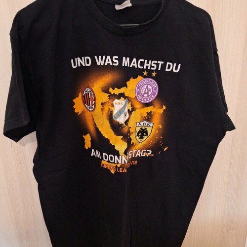 T shirt AEK Europa League 2017 used