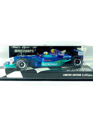 Sauber Petronas C20 μοντέλο 1:43 Nick Heidfeld Malaysia 2001 καινούργιο