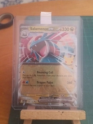 Pokémon Salamence ex κάρτα με 330 HP, 109/128