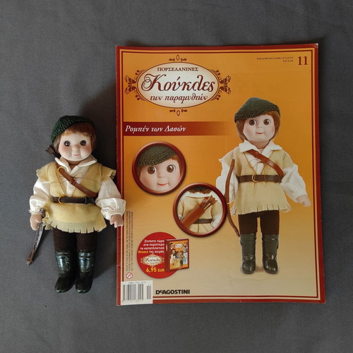 Deagostini Porcelain Dolls from "Κούκλες των Παραμυθιών" series, like new