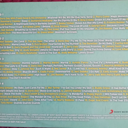 Cd Party Collection like new, 4 CDs with 50s and 60s songs