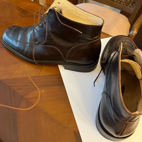 Bournazos brown boots size 41.5-42 used