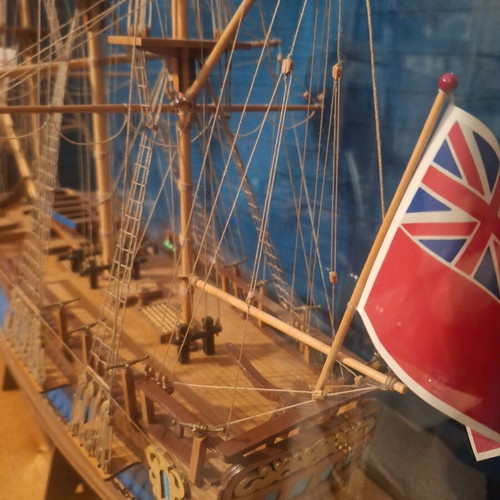 HMY Royal Caroline Wooden Model 1:47 Scale New