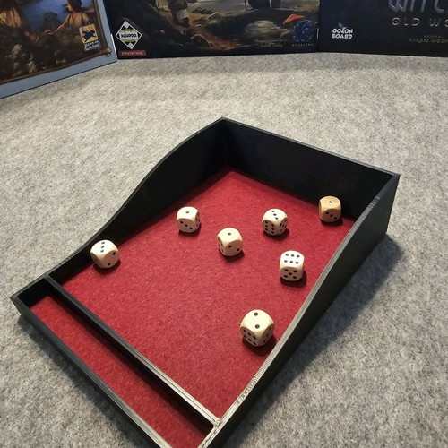 3d printed Dice tray