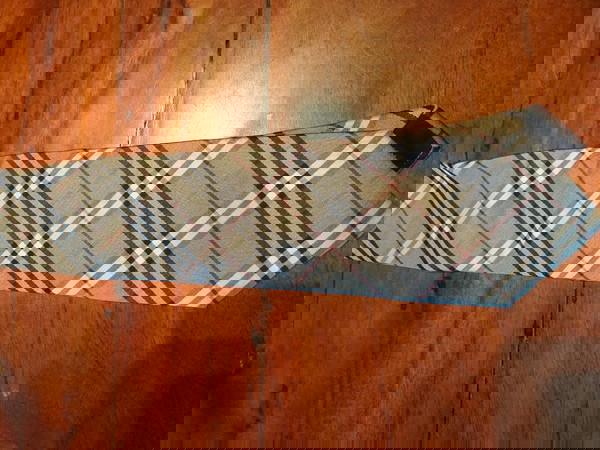 μεταξωτή γραβάτα burberry