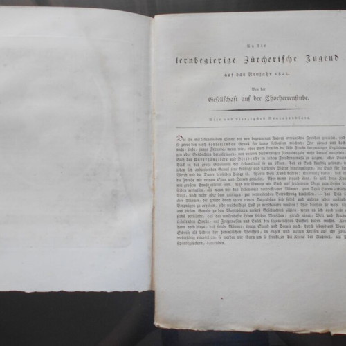 Books by Heinrich Bullinger and Johann Conrad Pfenninger used, 19th century