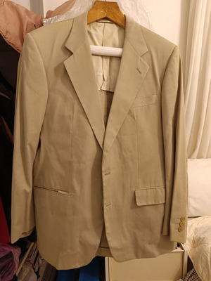 Peter Hadley men's beige jacket like new, size L