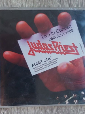 Judas Priest Live In Concert 25th June 1980 CD καινούριο, metal