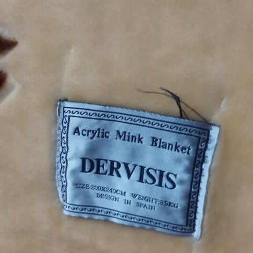 Dervisis double blanket like new 240x200 cm