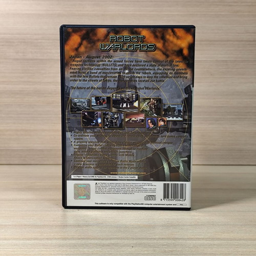 Robot Warlords PS2 used, English version