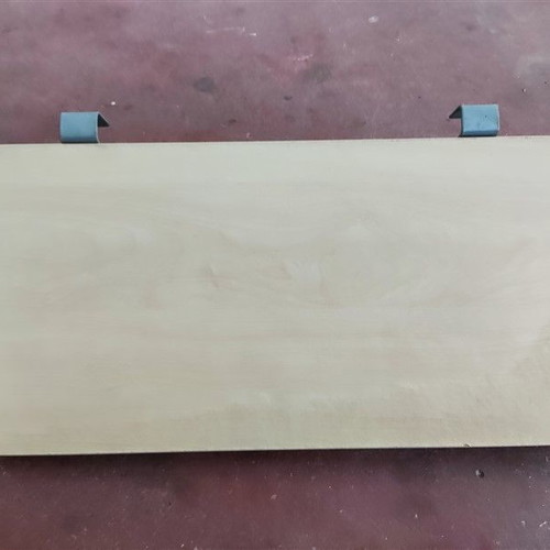 Wooden hanging shelf used 48x25