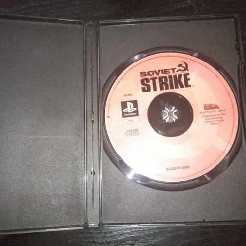 Soviet Strike PlayStation 1 game used, English version, CD only