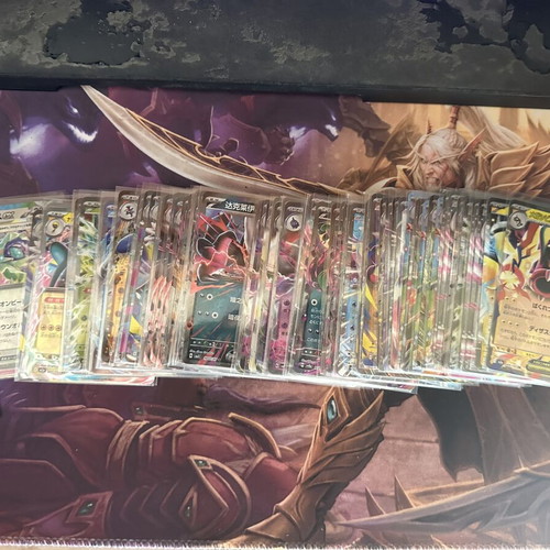 Japanese EX Pokemon cards like new, bulk of 80