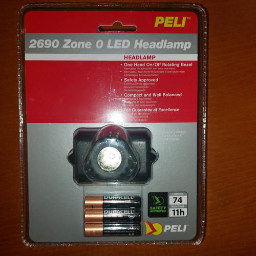 Peli 2690 Zone 0 LED Headlamp new