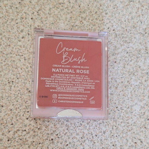 Dominique Cosmetics Cream Blush Natural Rose like new