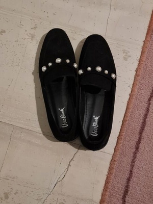 Vera Blum ballerina shoes like new, size 40, black