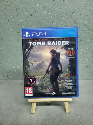 Shadow Of The Tomb Raider Definitive Edition for PlayStation 4 like new with 7 bonus missions