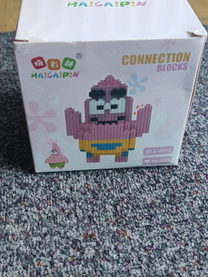 Patrick Blocks new, 610 pieces with instructions