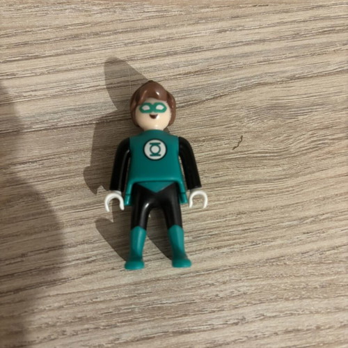 Green Lantern Playmobil figure from Kinder Surprise and DC Comics collaboration