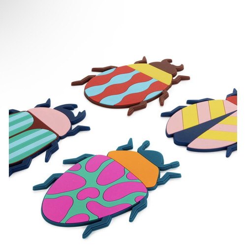 The Beetles coaster set new, 4 pieces