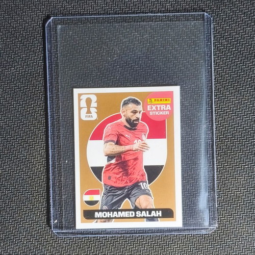 Panini World Cup 2026 Extra Sticker Mohamed Salah Bronze mint