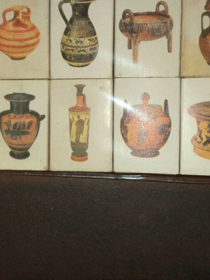 Empty matchboxes set used